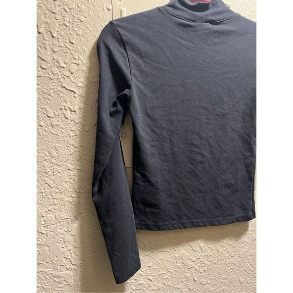 Nike Black Long Sleeve Top Woman’s Size XS FLAWED-Spots - Picture 9 of 9